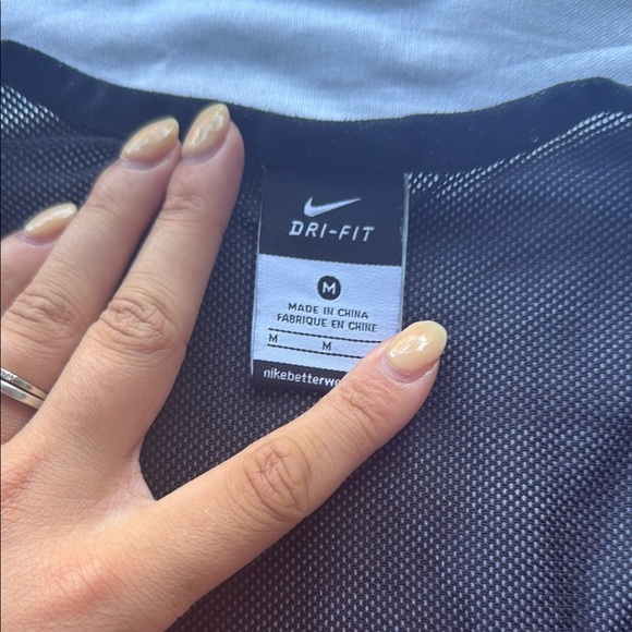 Nike Black Dri-Fit Sleeve T-Shirt - Picture 2 of 4